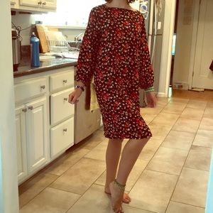 Flora Gap Shift Dress